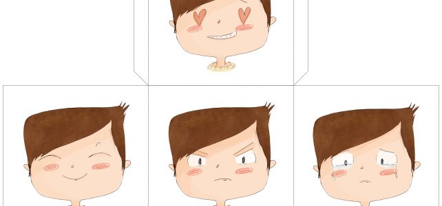 Dado de emociones Simón Dado de emociones Simón
